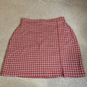 NWT Hollister Plaid Skirt